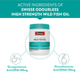 Swisse Fish Oil Omega 3 - 1000mg (Best Before - 31st Aug, 2026)