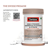 Swisse High Strength Magnesium Glycinate & Citrate Powder