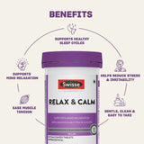 Swisse Ultiboost Calm & Relax Tablet - 60 Tablets