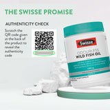 Swisse Ultiboost Odourless High Strength Wild Fish Oil Omega 3 - 1000mg (Best Before - 31st Aug, 2026)