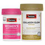 Swisse Multivitamin for Women (30 Tablets) & Swisse Collagen Powder Combo