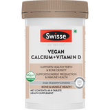 Vegan Calcium + Vitamin D to Increase Immunity, Energy, Strong Teeth & Bones - 60 tablets (6644607451321)