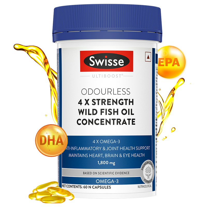 Swisse 4X Fish Oil Omega 3 - 1800mg