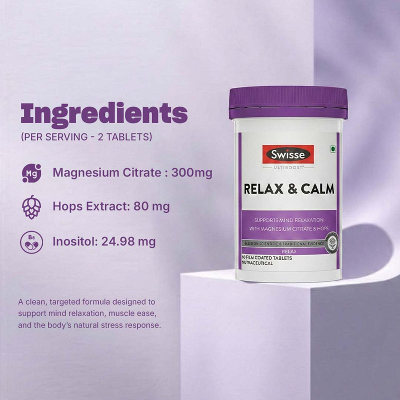 Swisse Relax & Calm Tablets