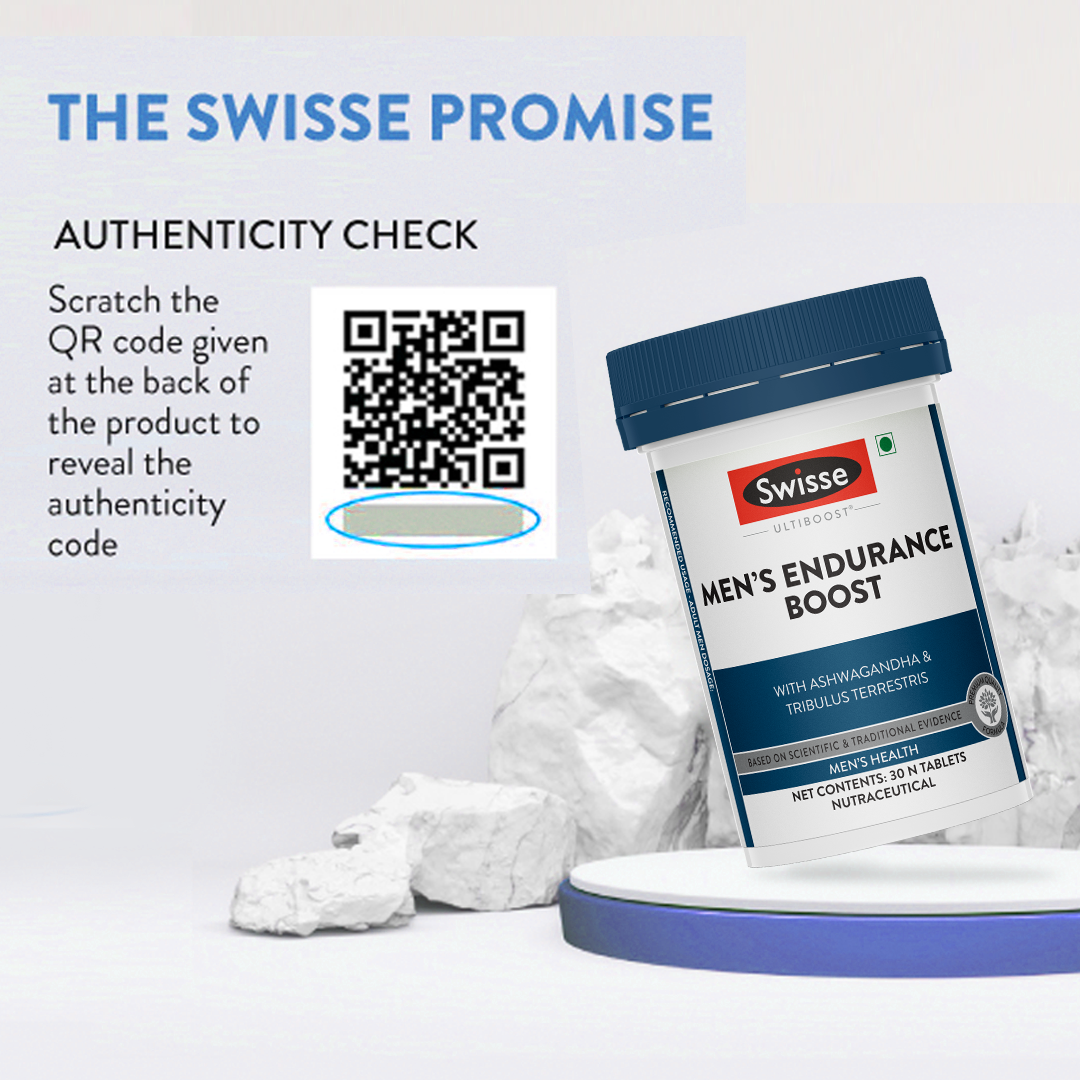 Swisse Men's Endurance Boost - 30 Tablets