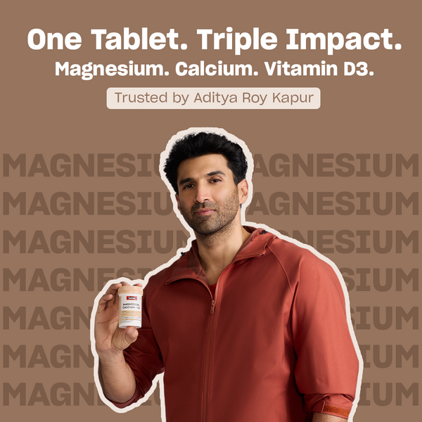 Swisse Magnesium, Calcium + Vitamin D3 - 60 Tablets