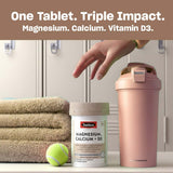 Swisse Magnesium, Calcium + Vitamin D3 - 60 Tablets