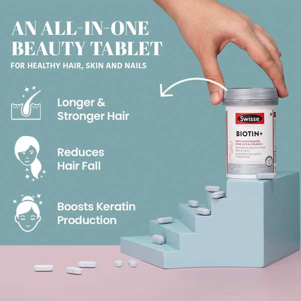 Swisse Biotin+ Tablets