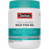 Swisse Ultiboost Odourless High Strength Wild Fish Oil Omega 3 - 1000mg