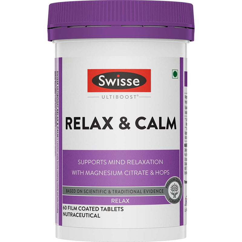 Swisse Ultiboost Calm & Relax Tablet - 60 Tablets