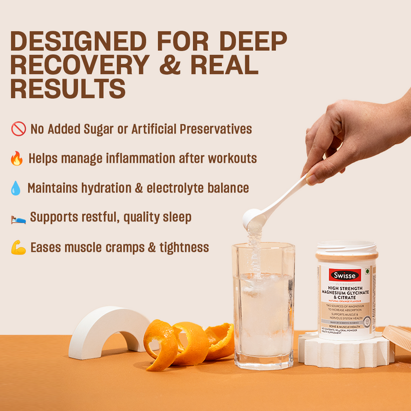 Swisse Magnesium Glycinate & Citrate Powder
