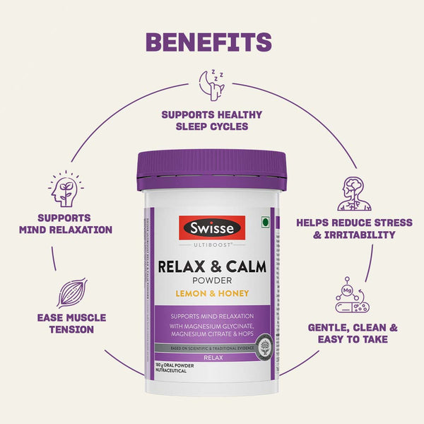 Swisse Ultiboost Calm & Relax Powder