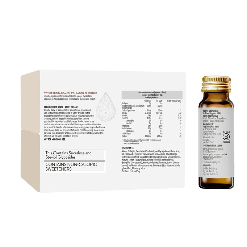 Swisse Ultra Collagen Platinum (13,000 mg Collagen Per Bottle)