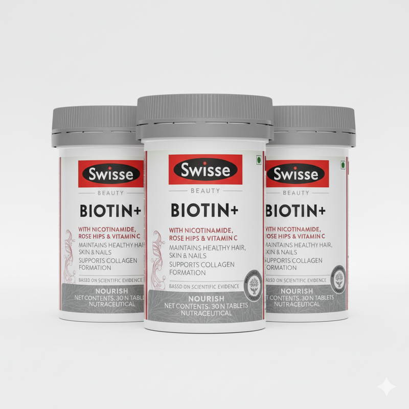 Swisse Biotin+ Biotin Tablets - Test Evits