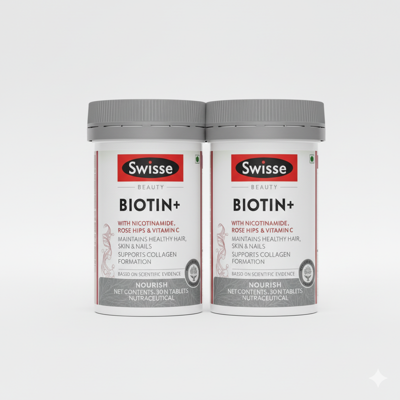 Swisse Biotin+ Biotin Tablets - Test Evits