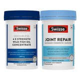 Swisse 4X Fish Oil Omega 3 (60 Capsules) & Joint Repair(60 Tab) Combo