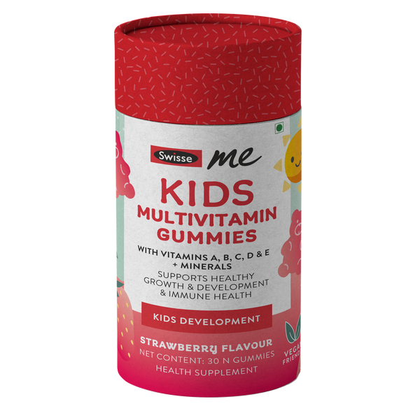 SwisseMe Kids Multivitamin Gummies (Best Before - July, 2024)