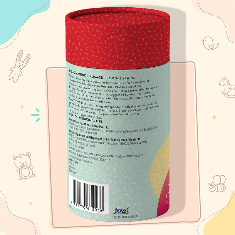 SwisseMe Kids Multivitamin Gummies