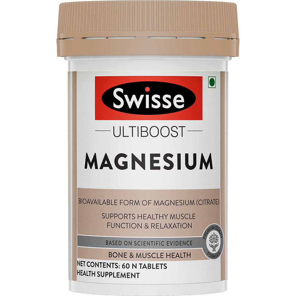 Magnesium Supplement For Muscle Recovery, Sound Sleep & Stress Relief - Supports Immunity, Anxiety Relief & Calming Muscle Regenerative Sleep - 60 Tablets (6625399701689)